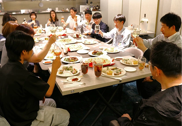 社員同士の交流や情報共有の機会づくり