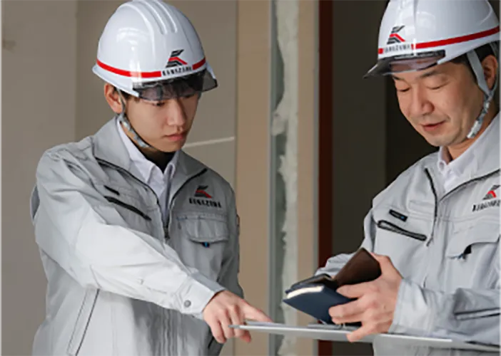 現場確認（現場）