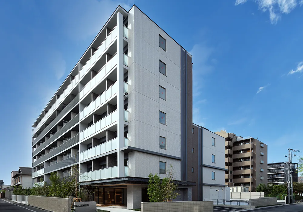 大規模な建設現場